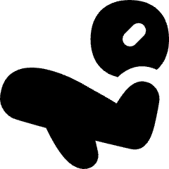 Departure Time Icon from Flex Solid Set