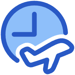 Departure Time Icon from Plump Duo Set