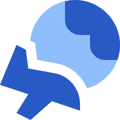 Earth Airplane Icon from Sharp Flat Set