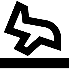 Landing Icon from Sharp Remix Set