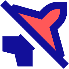 No Flight Airport 2 Icon from Sharp Pop Set