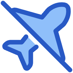 No Flight Airport 2 Icon from Plump Duo Set