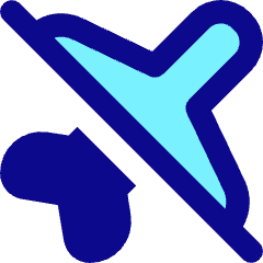 No Flight Airport 2 Icon from Core Pop Set