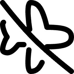 No Flight Airport 2 Icon from Flex Line Set