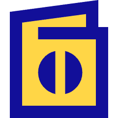 Passport Icon from Sharp Pop Set