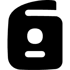 Passport Icon from Flex Solid Set