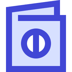 Passport Icon from Sharp Duo Set