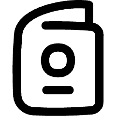 Passport Icon from Flex Line Set