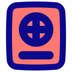 Passport Icon from Plump Pop Set