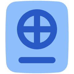 Passport Icon from Plump Flat Set