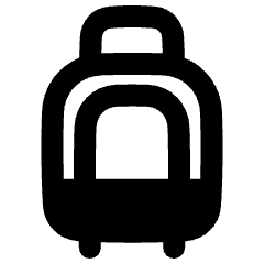 Suitcase Rolling Icon from Plump Remix Set