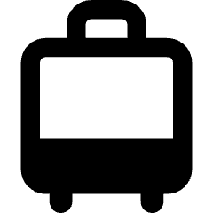 Suitcase Rolling Icon from Core Remix Set