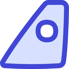 Travel Airlines Icon from Flex Duo Set