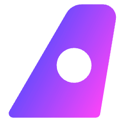 Travel Airlines Icon from Core Gradient Set
