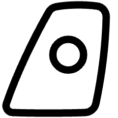 Travel Airlines Icon from Plump Line Set