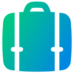 Baggage Icon from Plump Gradient Set