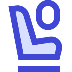 Travel Flight Class Icon from Sharp Duo Set