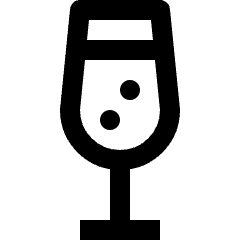 Drink Champagne Glass Icon from Nova Line Icons Set