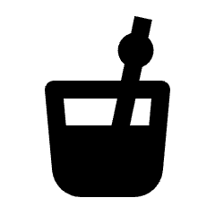 Drink Mixer Glass Olive Icon from Nova Solid Set