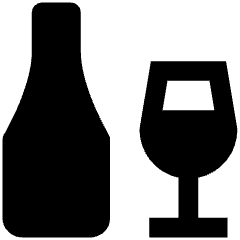 Drink Wine Glass_1 Icon from Nova Solid Set