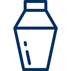 Cocktail Shaker Icon from Cyber Line Set