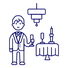 Party Attentdant 2 1 Illustration from UX Line Set
