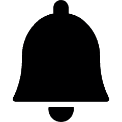 Alarm Bell 1 Icon from Ultimate Bold Set