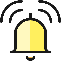 Alarm Bell Ring 1 Icon from Ultimate Colors Set