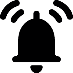 Alarm Bell Ring Icon from Ultimate Bold Set