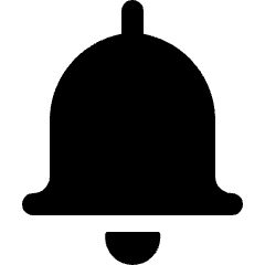 Alarm Bell Icon from Ultimate Bold Set