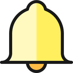 Alarm Bell Icon from Ultimate Colors Set