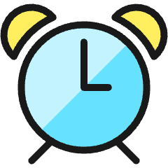 Alarm Clock 1 Icon from Ultimate Colors Set