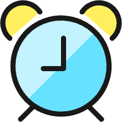 Alarm Clock Icon from Ultimate Colors Set