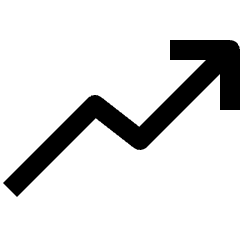 Graph Stats Ascend Icon from Nova Line Set