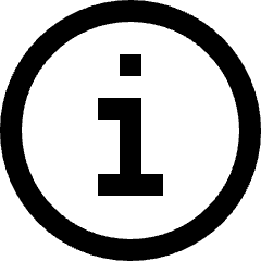 Information Circle Icon from Nova Line Set