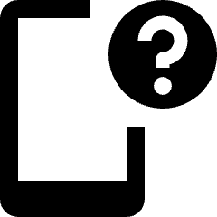 Phone Help Icon from Nova Solid Set