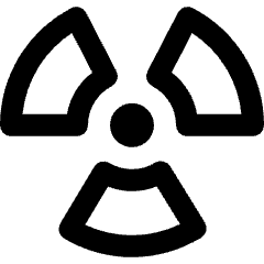 Radiation Radio Active 1 Icon from Nova Line Set