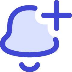 Add Bell Notification Icon from Flex Duo Set