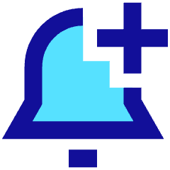 Add Bell Notification Icon from Sharp Pop Set