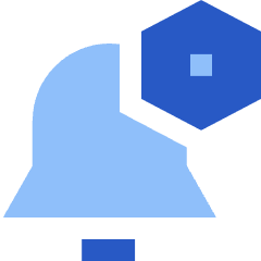 Alarm Setting Bolt Nut Icon from Sharp Flat Set