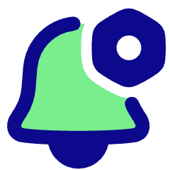 Alarm Setting Bolt Nut Icon from Plump Pop Set