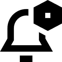 Alarm Setting Bolt Nut Icon from Sharp Remix Set