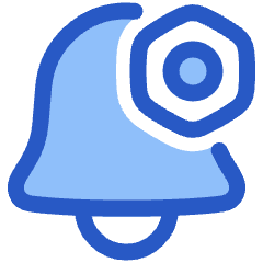 Alarm Setting Bolt Nut Icon from Plump Duo Set