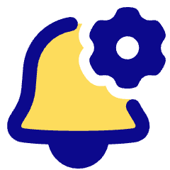 Alarm Setting Gear Icon from Plump Pop Set