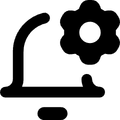 Alarm Setting Gear Icon from Core Remix Set