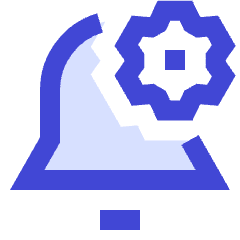 Alarm Setting Gear Icon from Sharp Duo Set