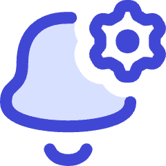 Alarm Setting Gear Icon from Flex Duo Set