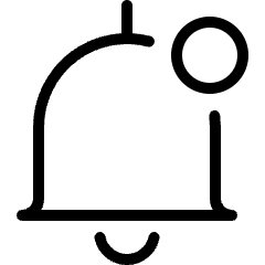 Alert Bell Notification 2 Icon from Ultimate Light Set