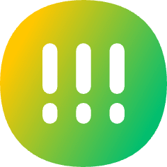 Alert Circle Priority High Icon from Flex Gradient Set