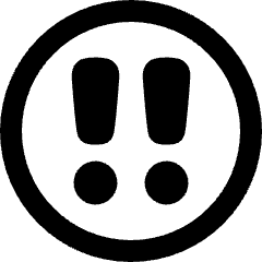 Alert Circle Priority Medium Icon from Plump Remix Set